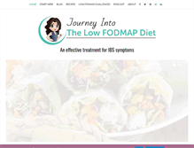 Tablet Screenshot of lowfodmapdiets.com